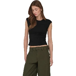Black Cotton Top