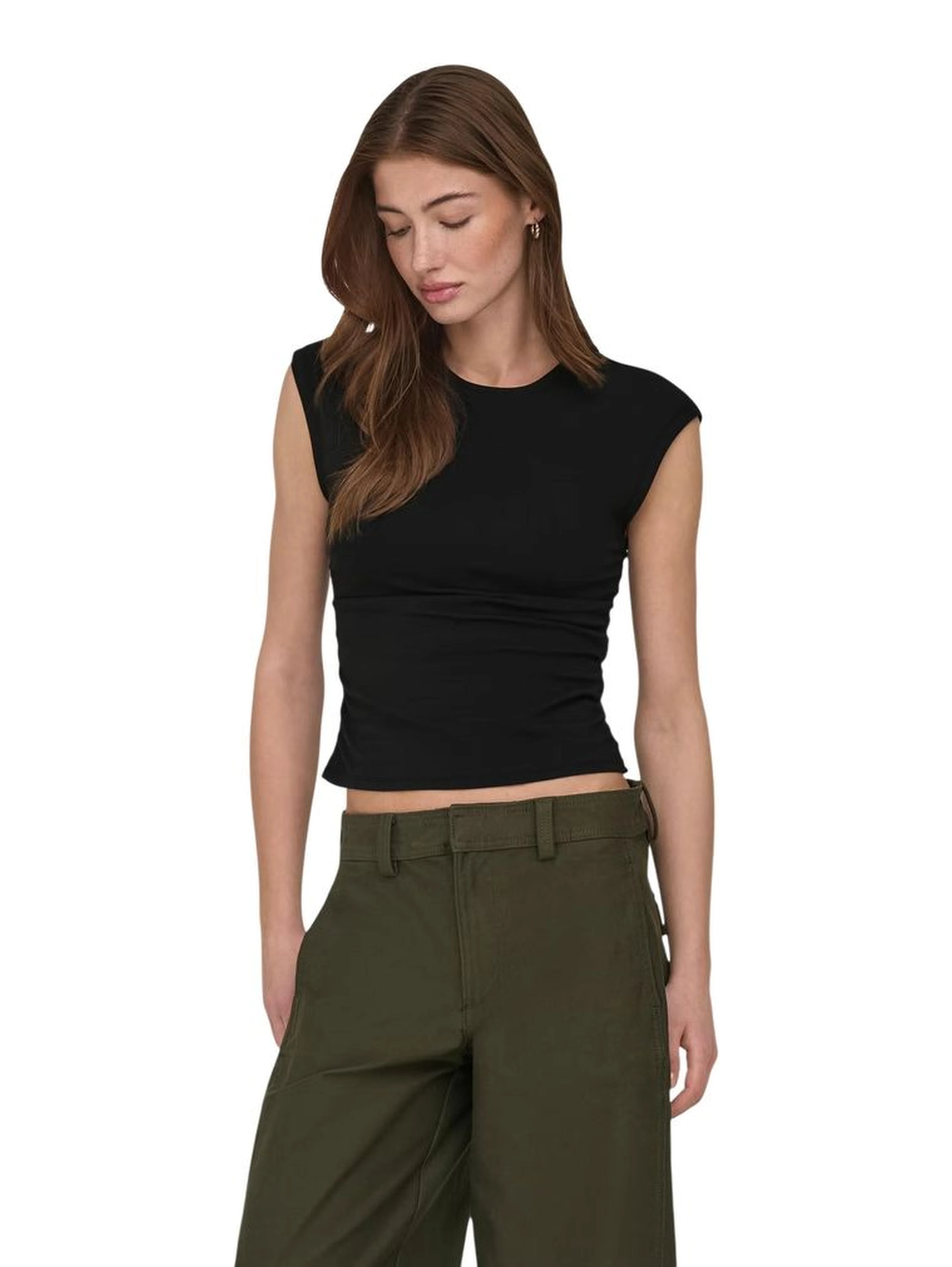 Black Cotton Top