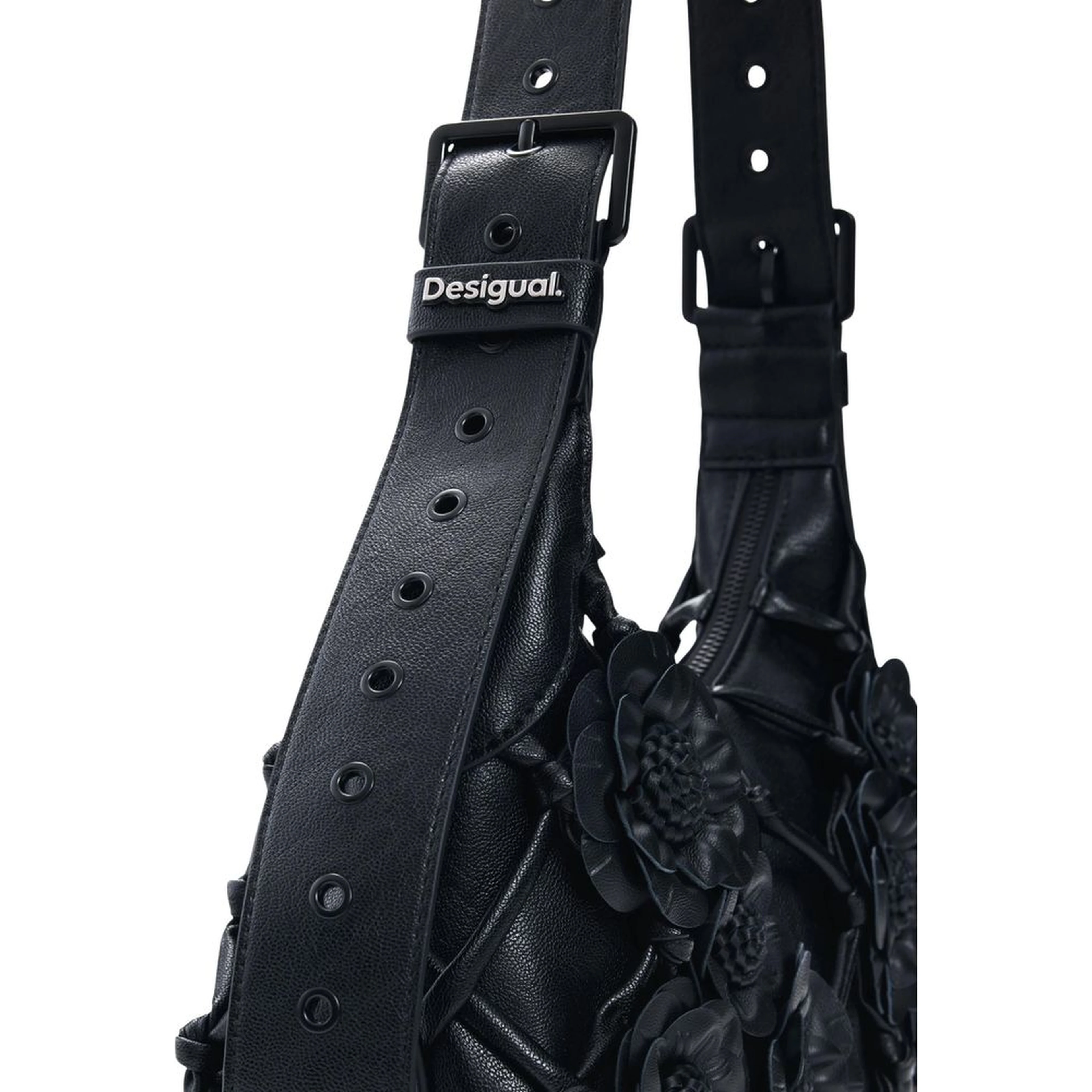 Black Cotton Handbag