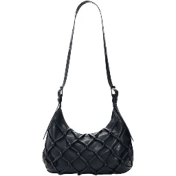 Black Cotton Handbag