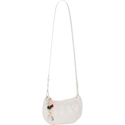 Beige Polyester Handbag