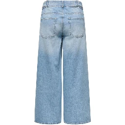 Light Blue Cotton Mom Jeans