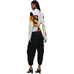 Multicolor Viscose Blouse