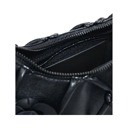 Black Cotton Handbag