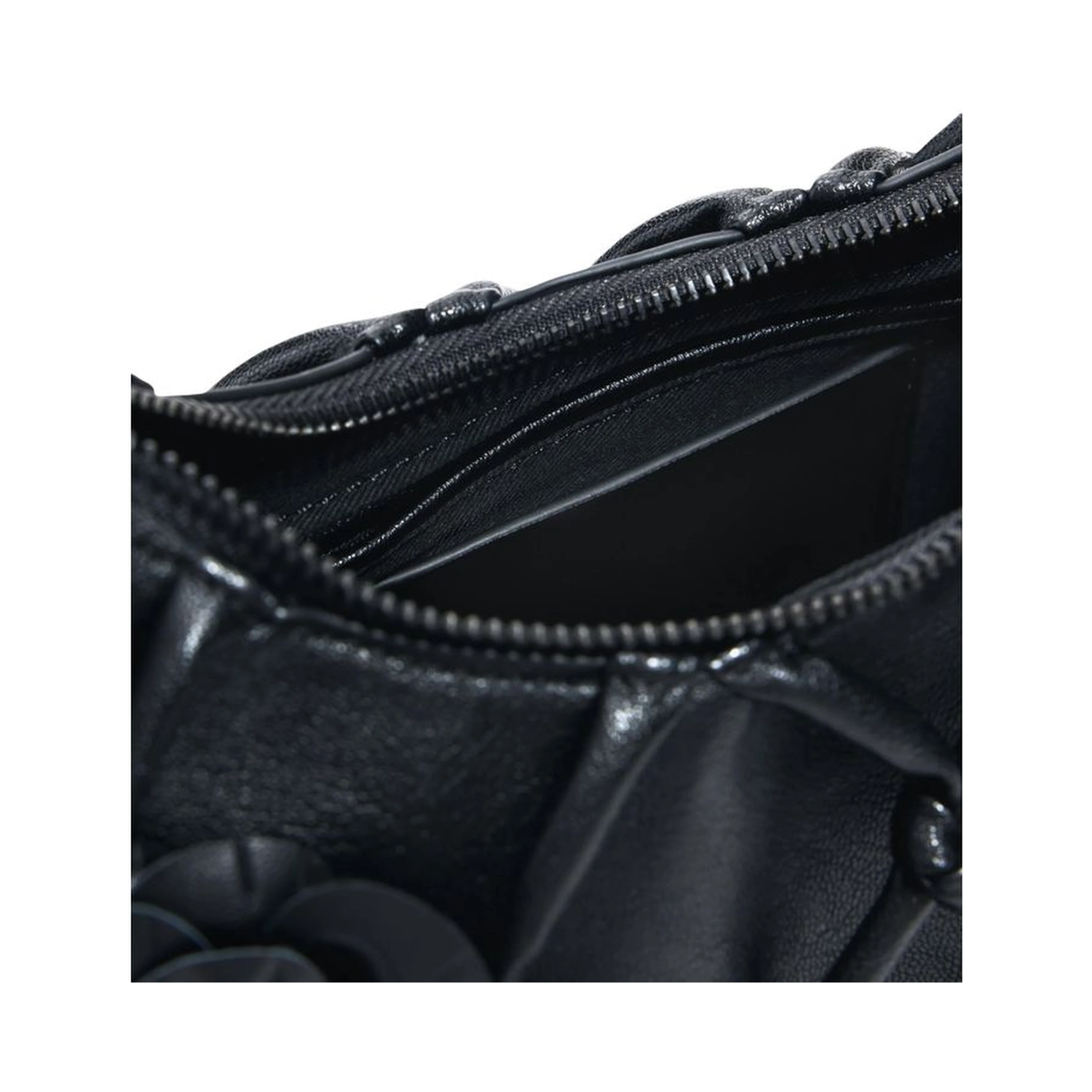 Black Cotton Handbag