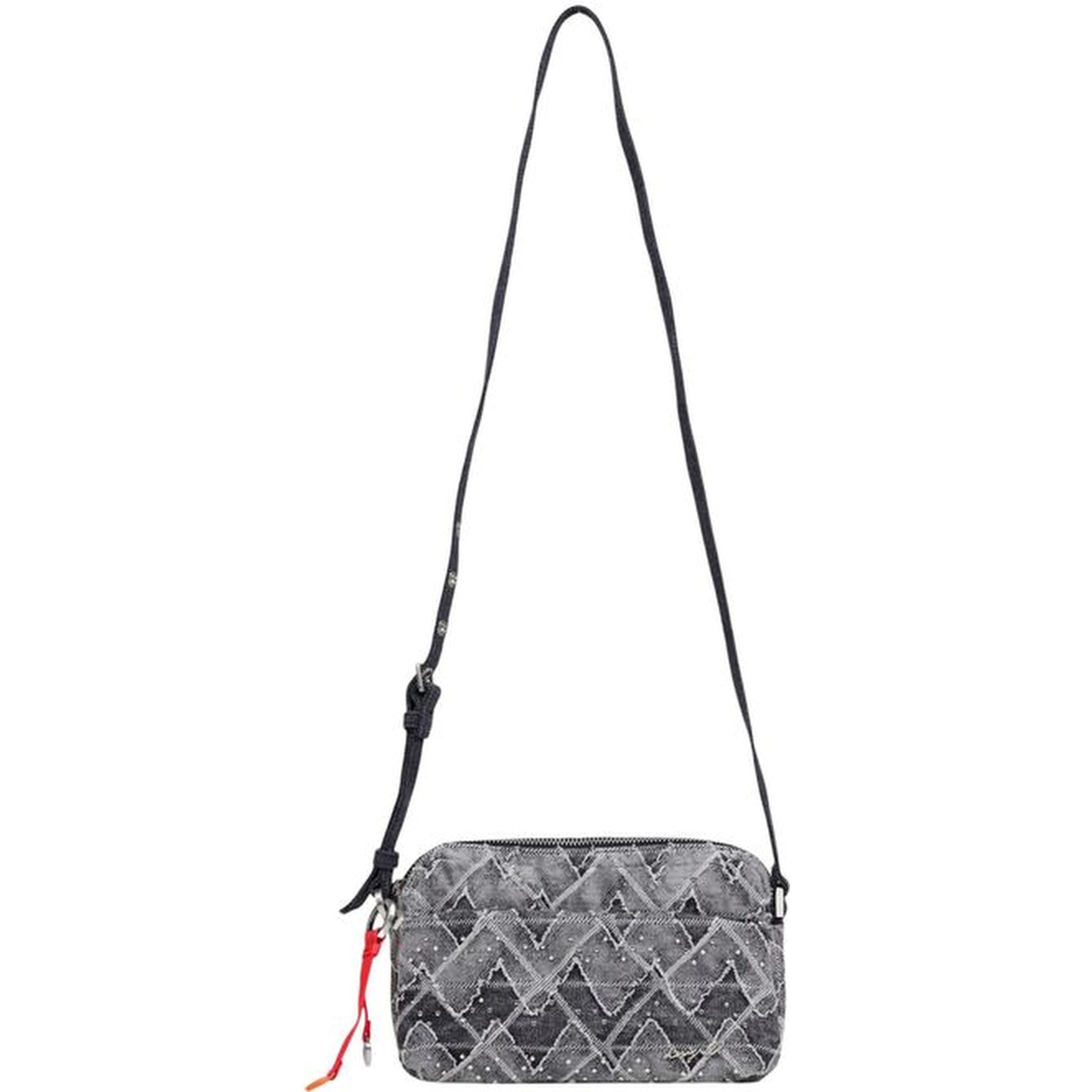 Blue Cotton Handbag