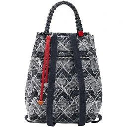 Black Polyester Backpack