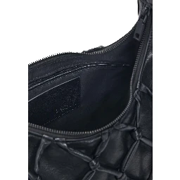 Black Cotton Handbag