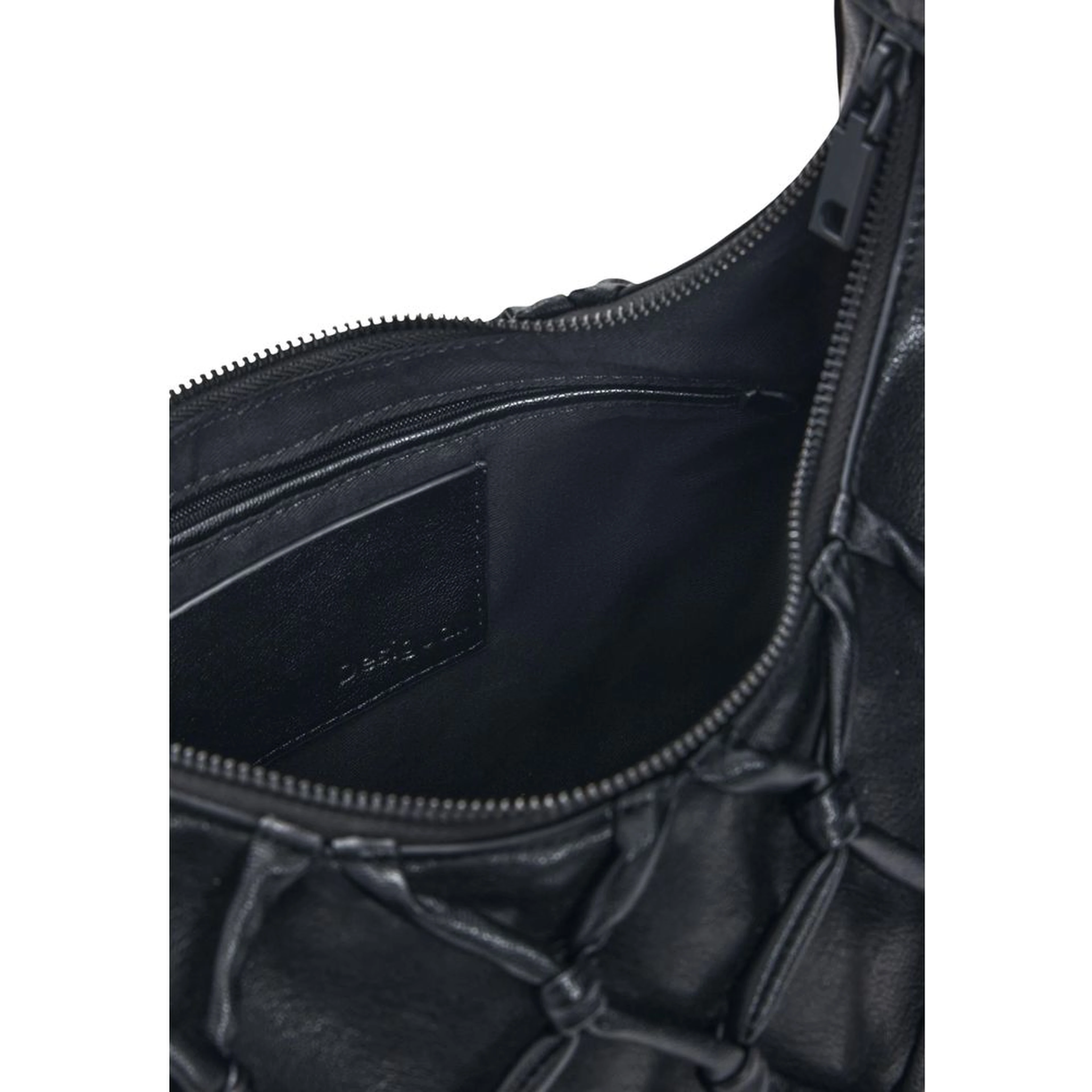 Black Cotton Handbag