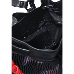 Black Polyester Backpack