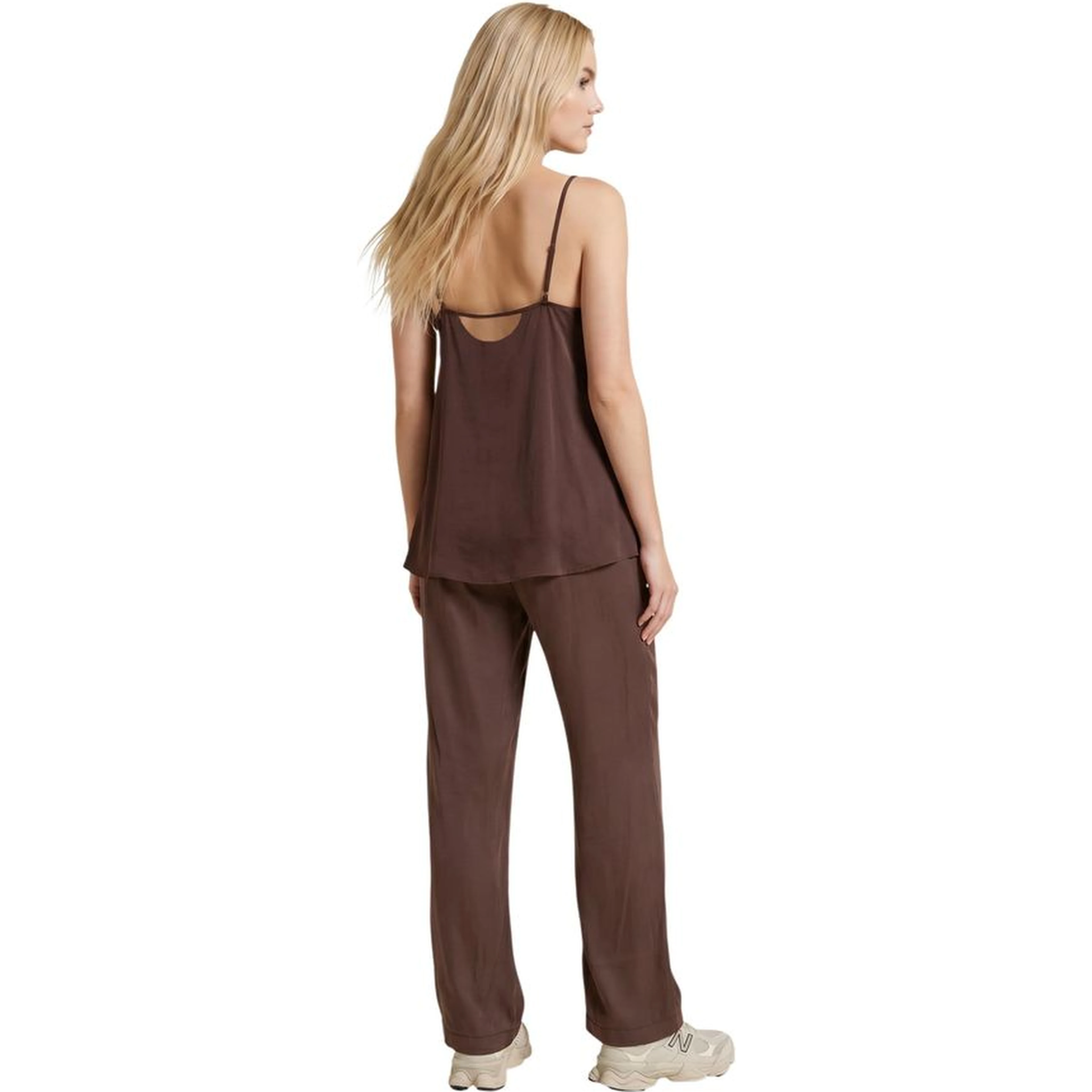 Brown Viscose Top