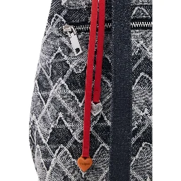 Black Polyester Backpack
