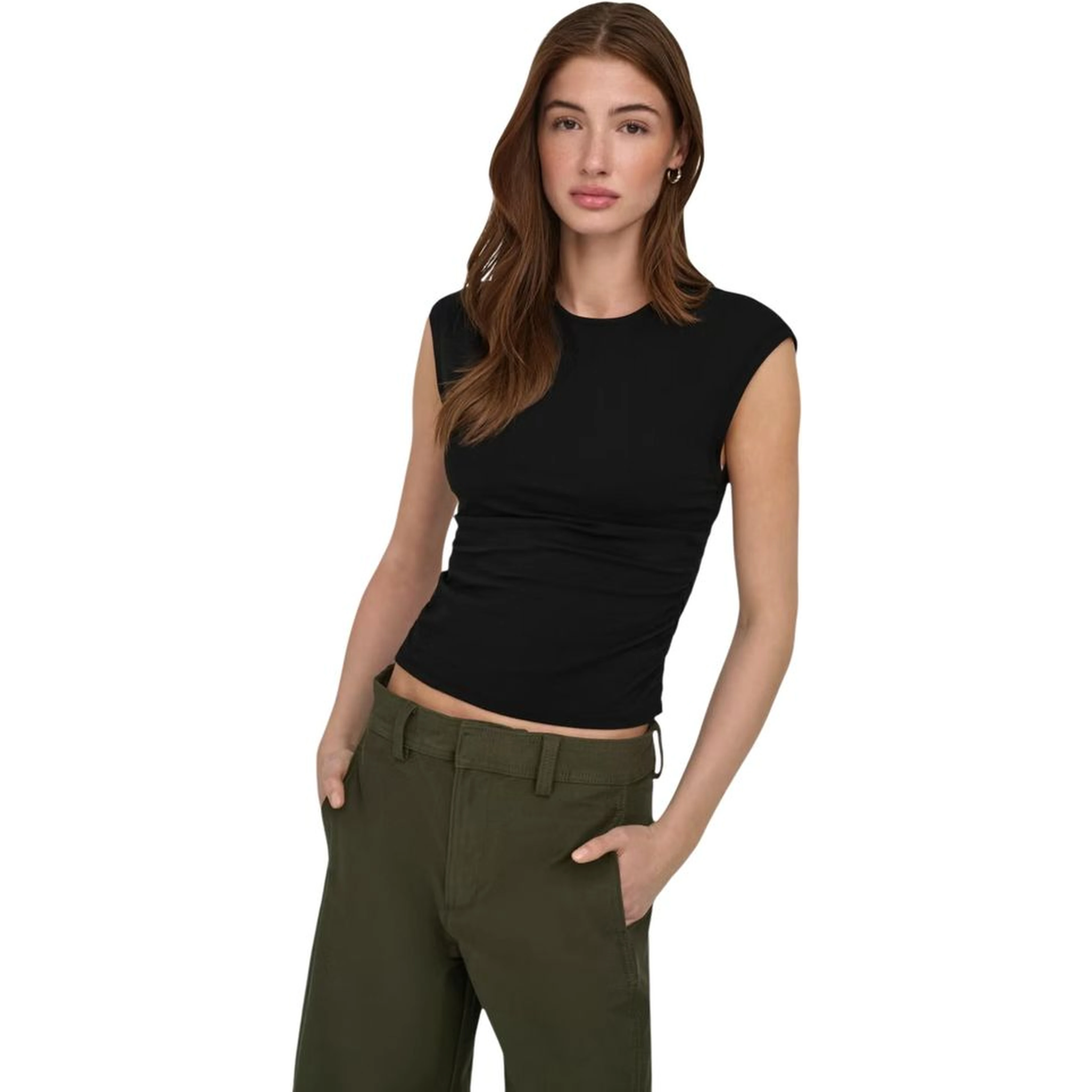 Black Cotton Top