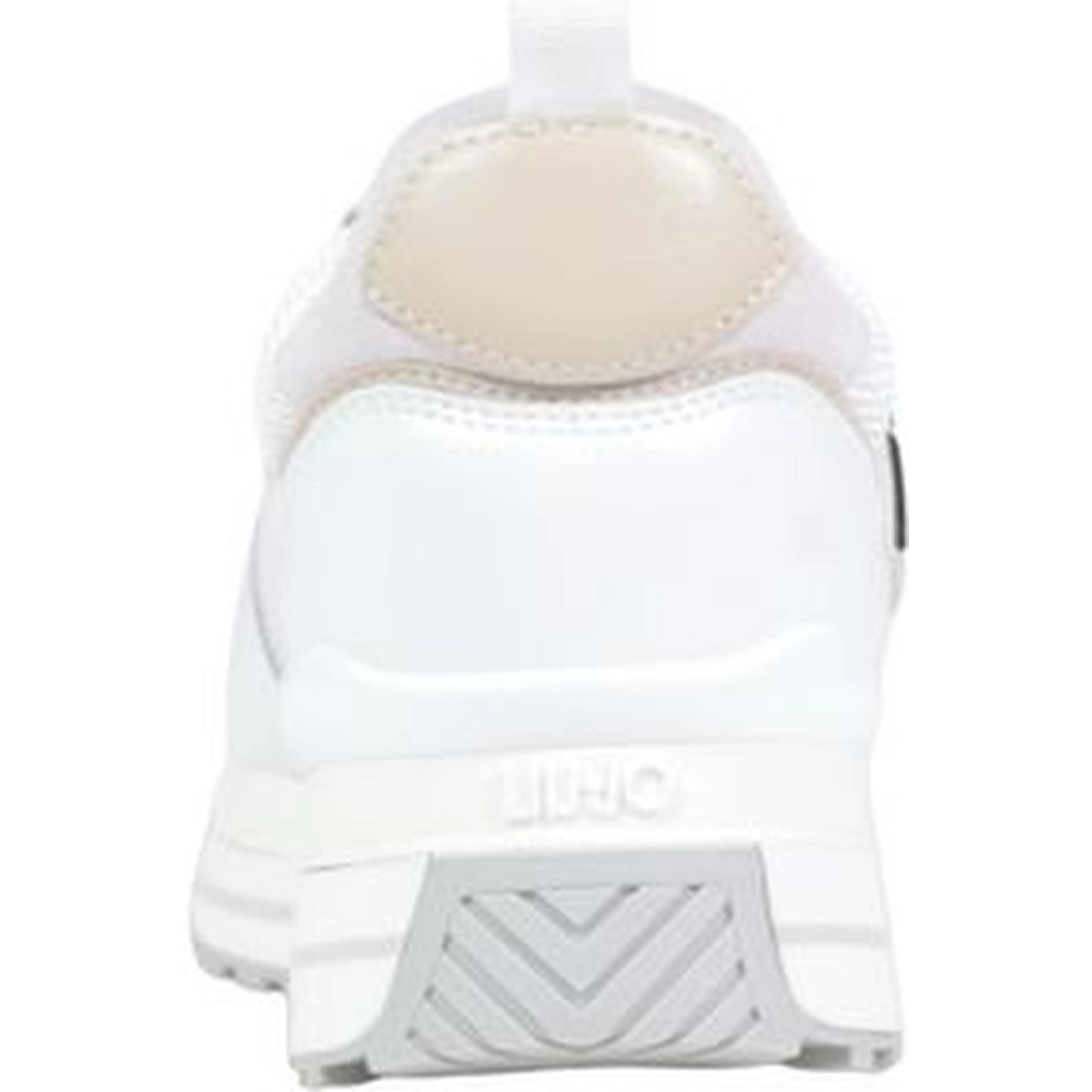 White Polyethylene Chunky Sneakers