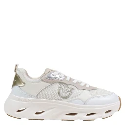 White Leather Chunky Sneakers