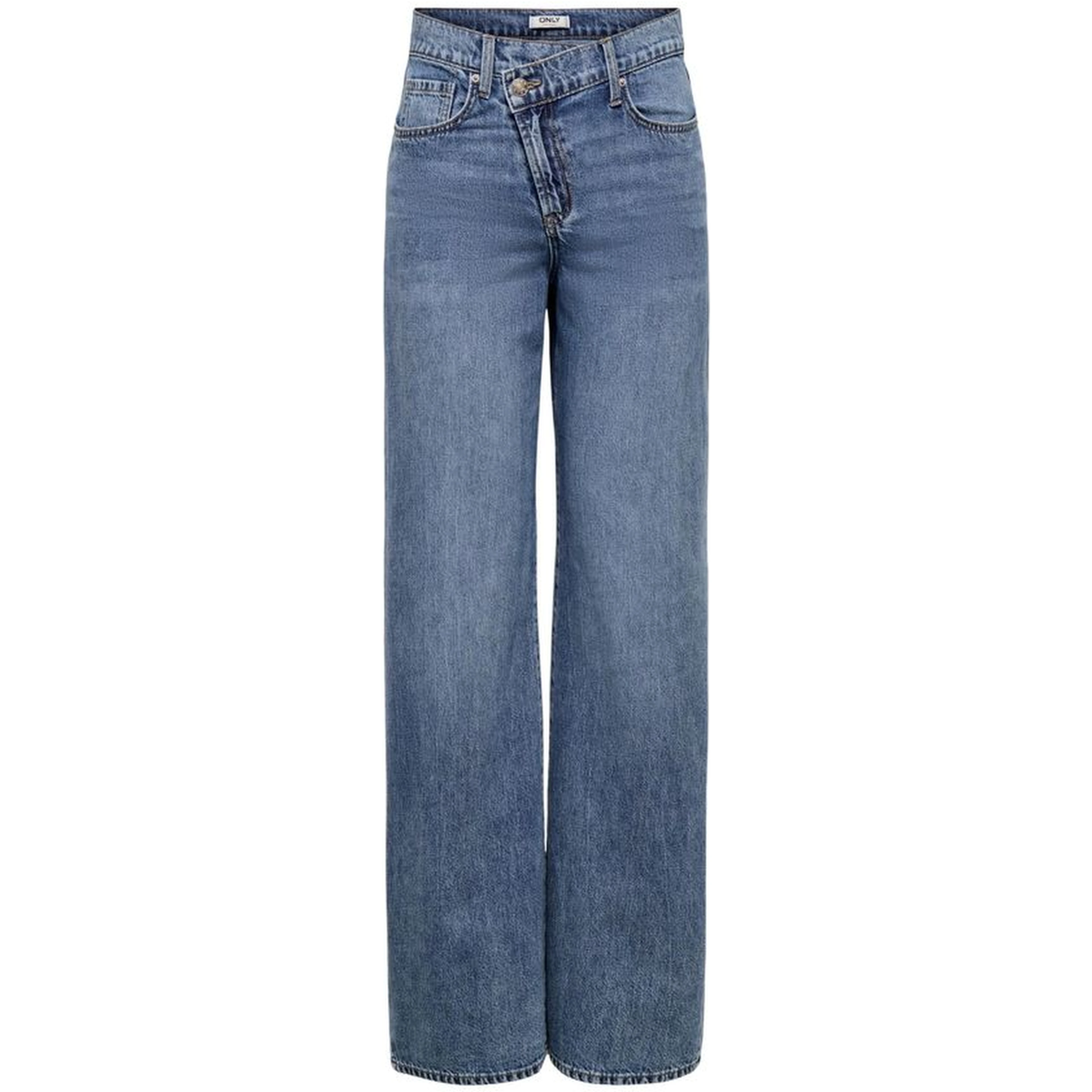 Blue Cotton Relaxed Fit Jeans