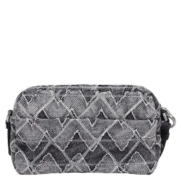 Blue Cotton Handbag
