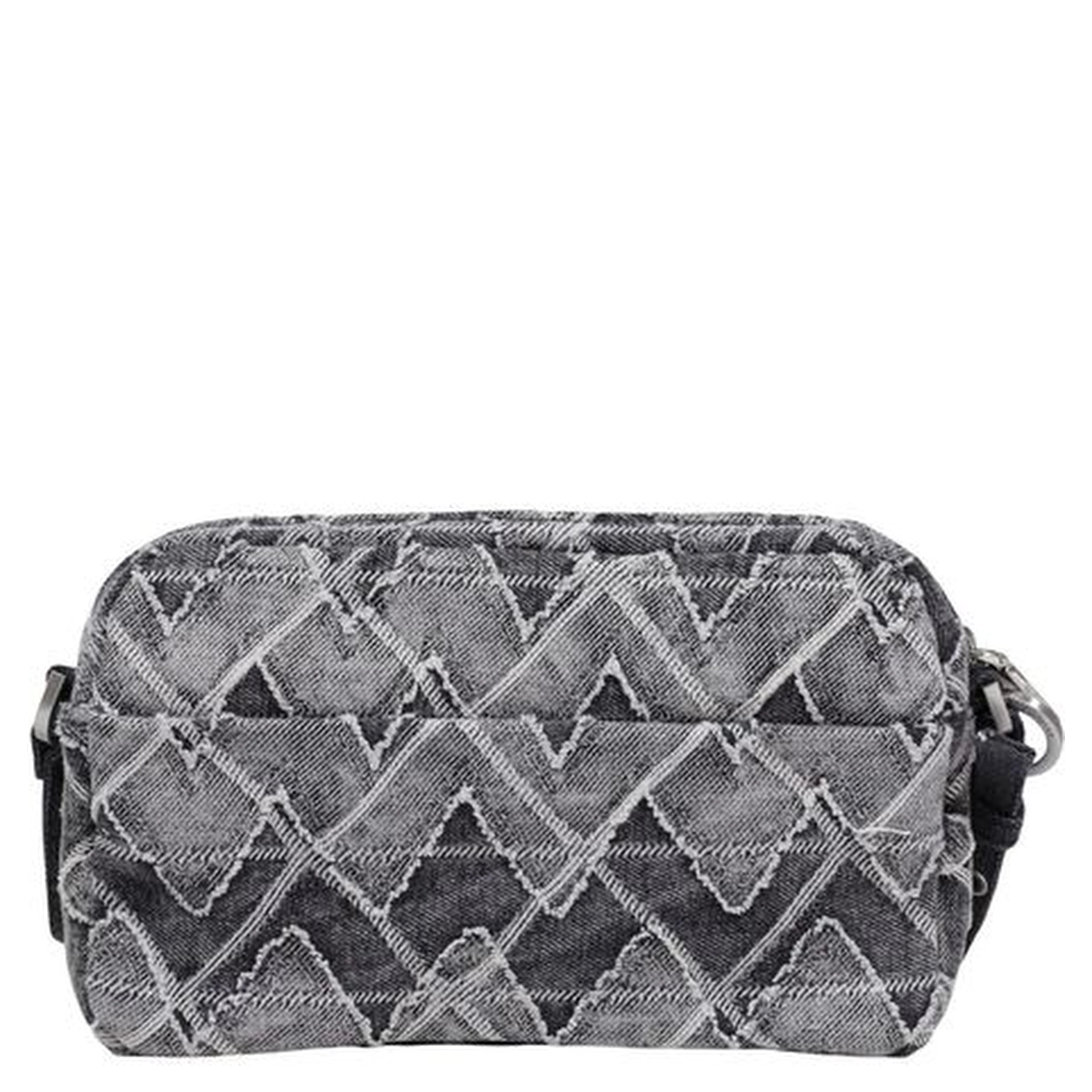 Blue Cotton Handbag