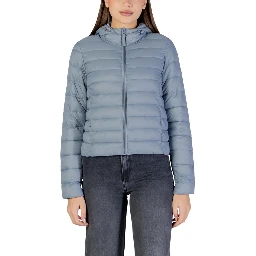 Blue Nylon Shell Jacket