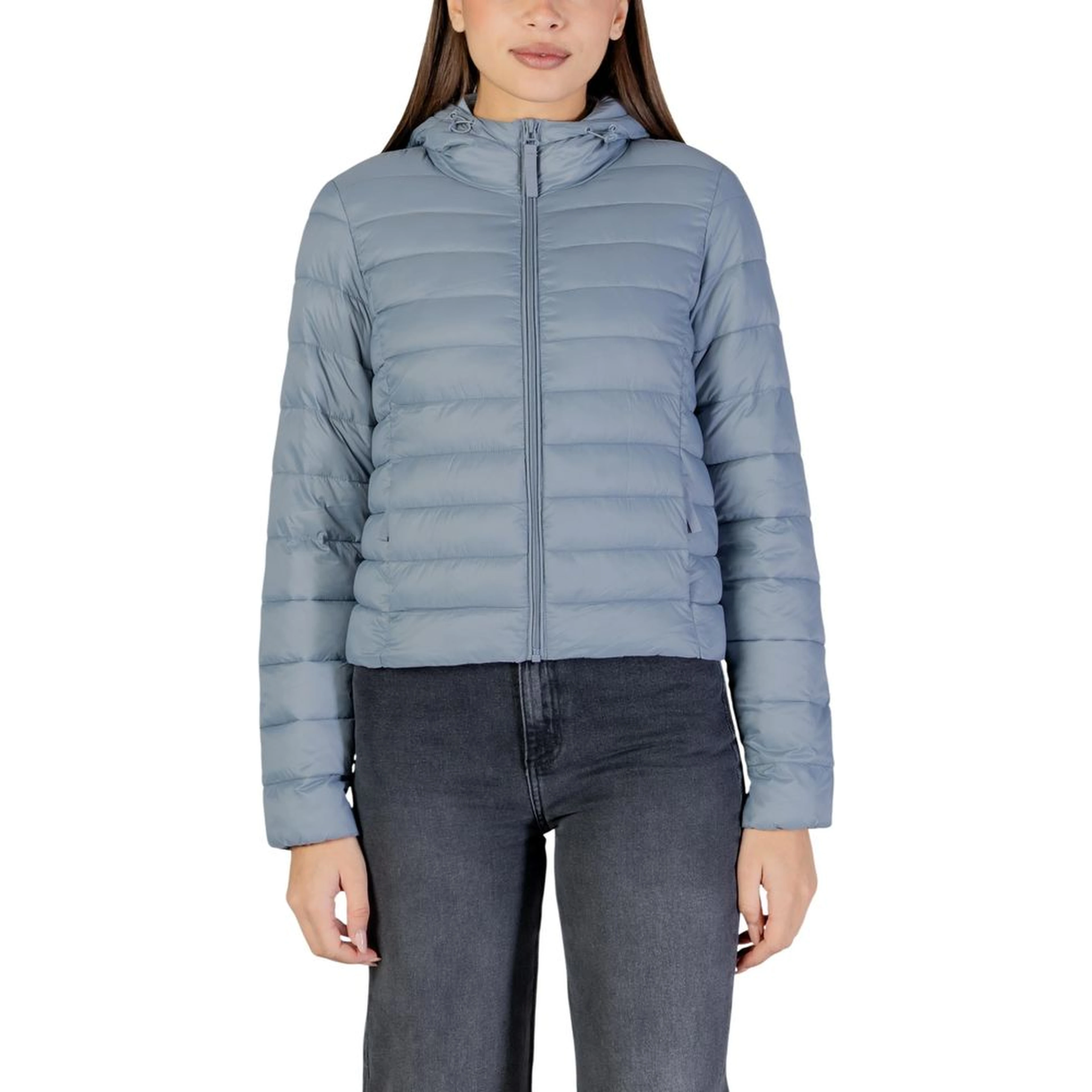 Blue Nylon Shell Jacket