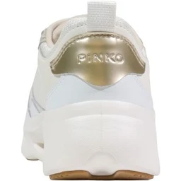 White Leather Chunky Sneakers