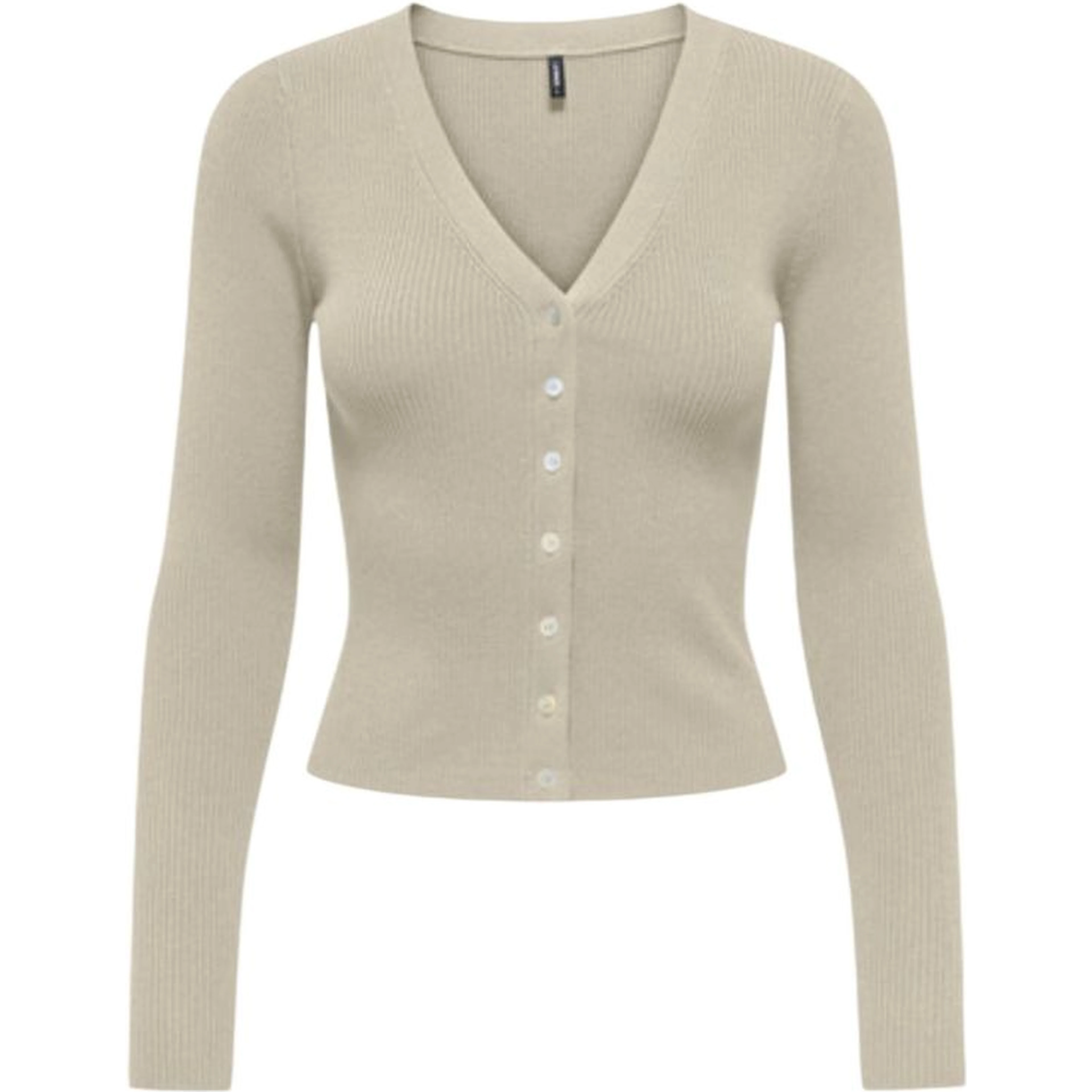 Beige Viscose Cardigan