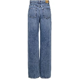 Blue Cotton Relaxed Fit Jeans
