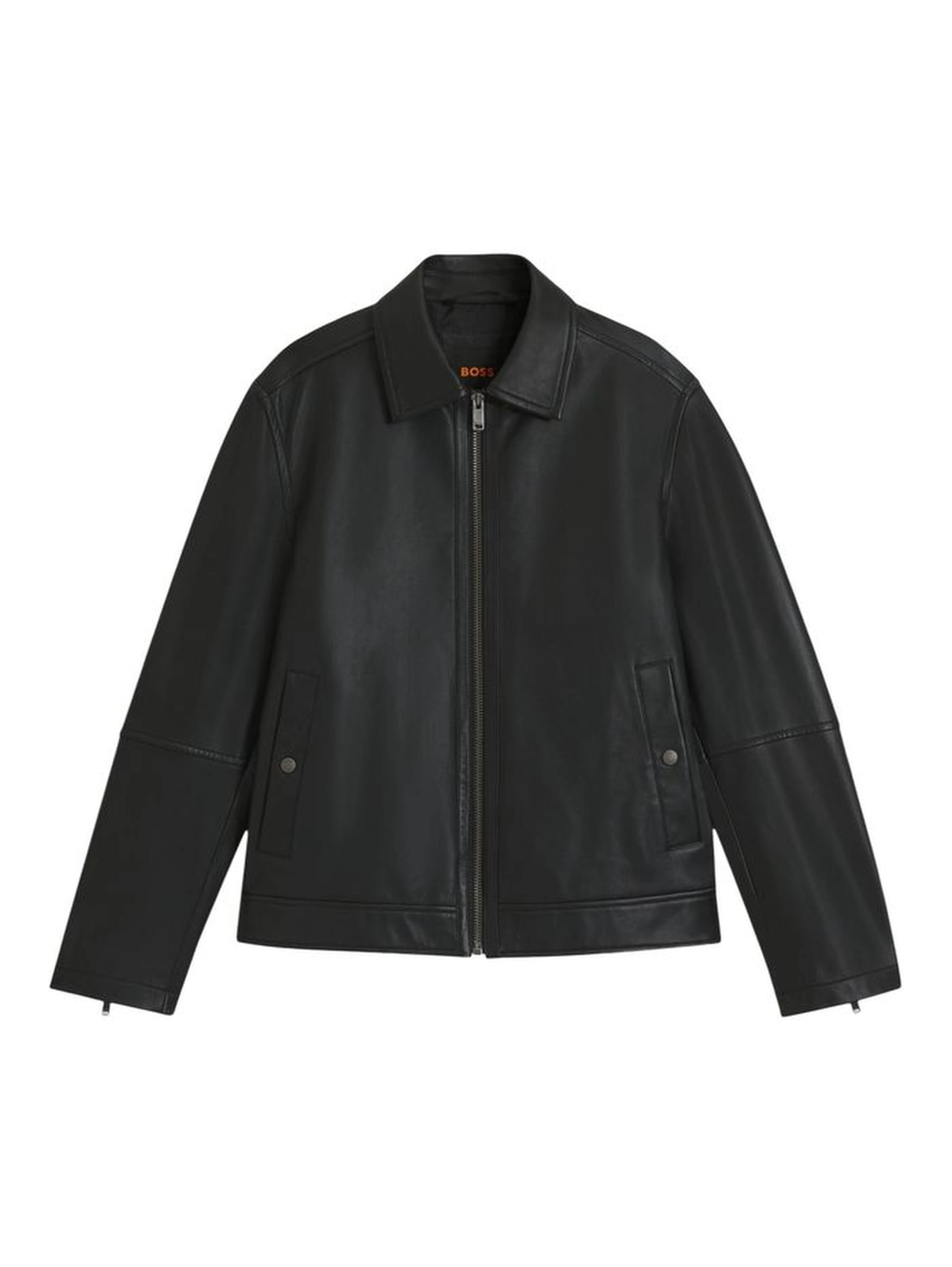 Black Leather Leather Jacket