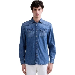 Blue Denim Shirt