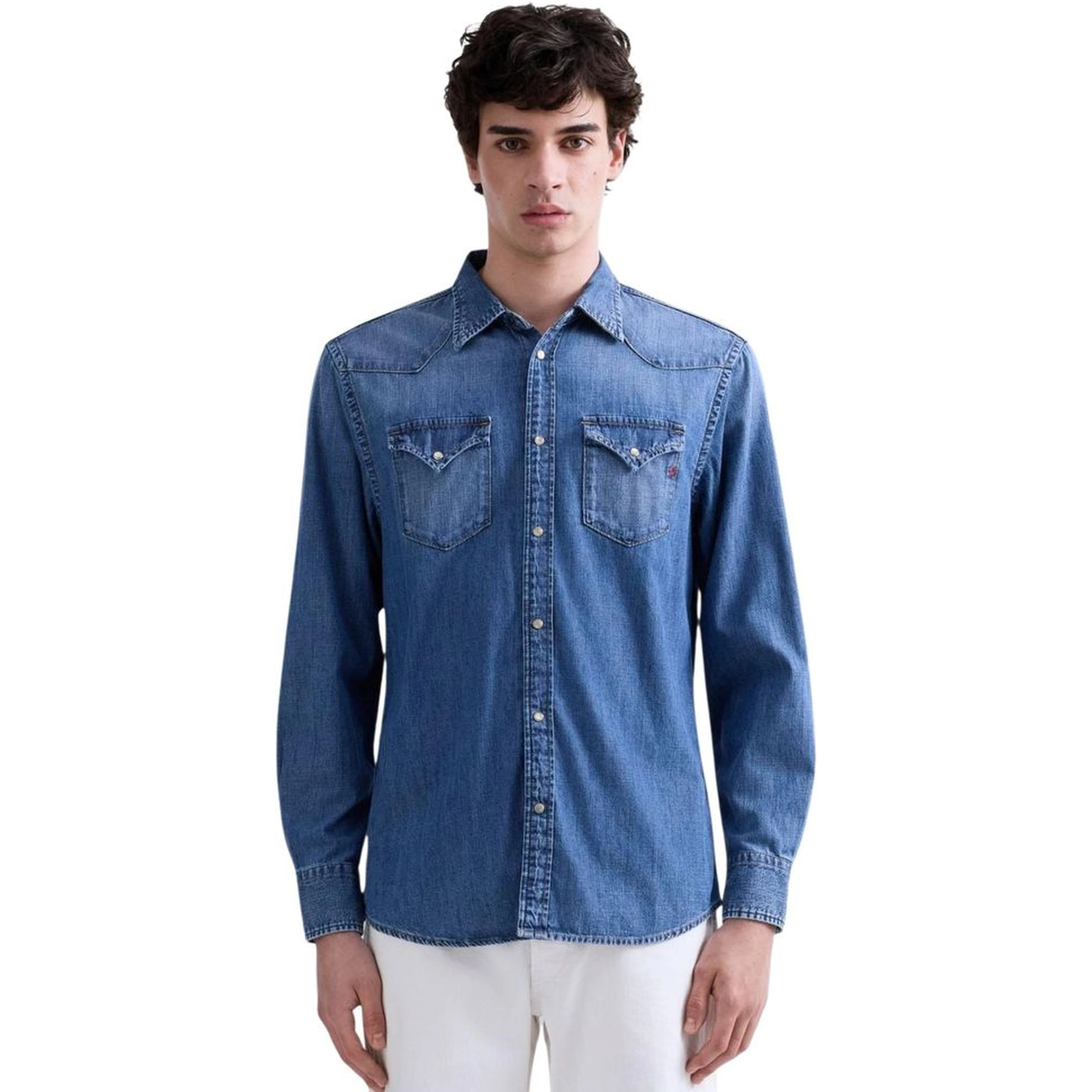 Blue Denim Shirt