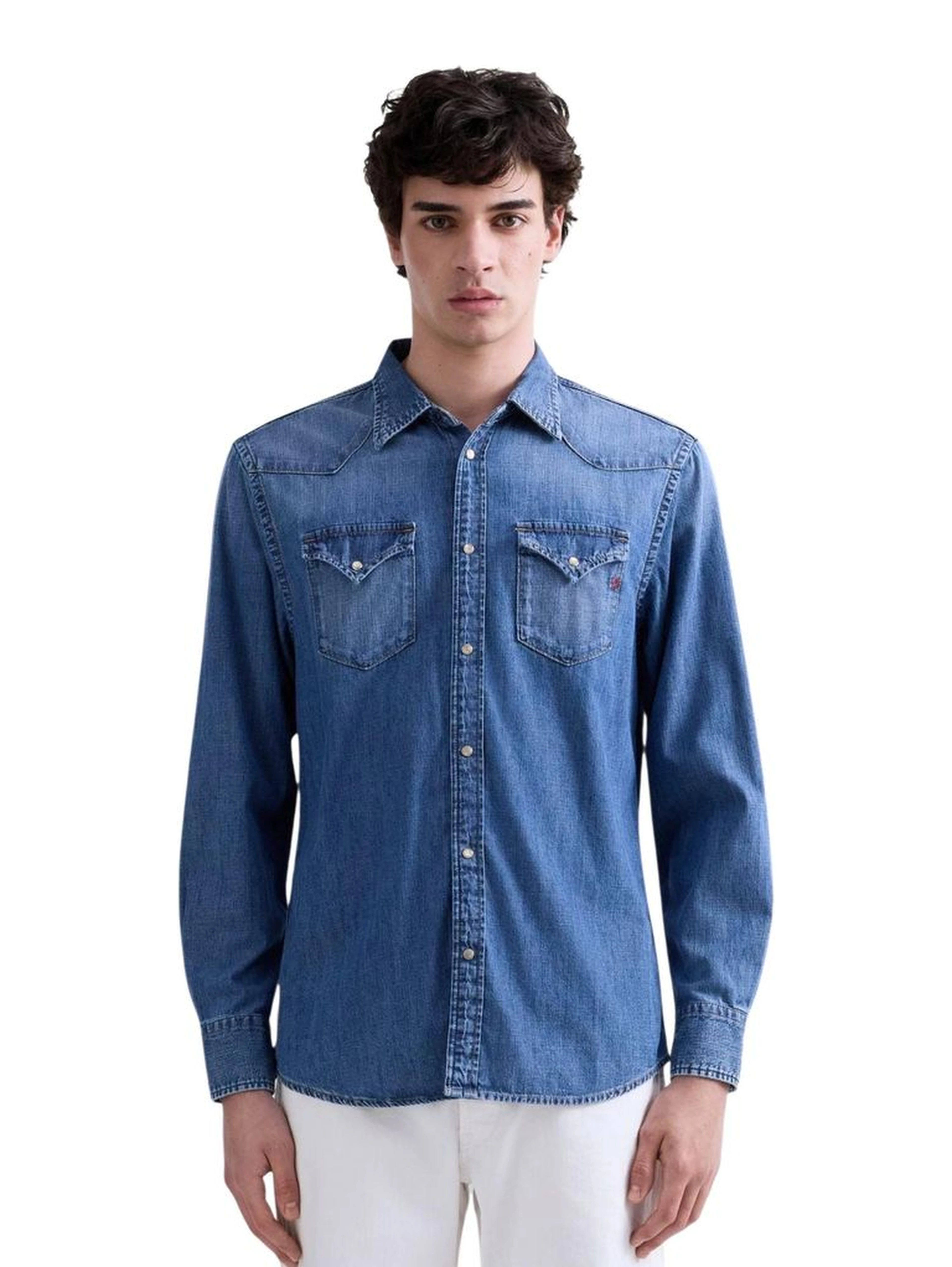 Blue Denim Shirt