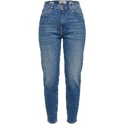 Blue Cotton Relaxed Fit Jeans