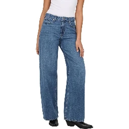 Blue Cotton Relaxed Fit Jeans