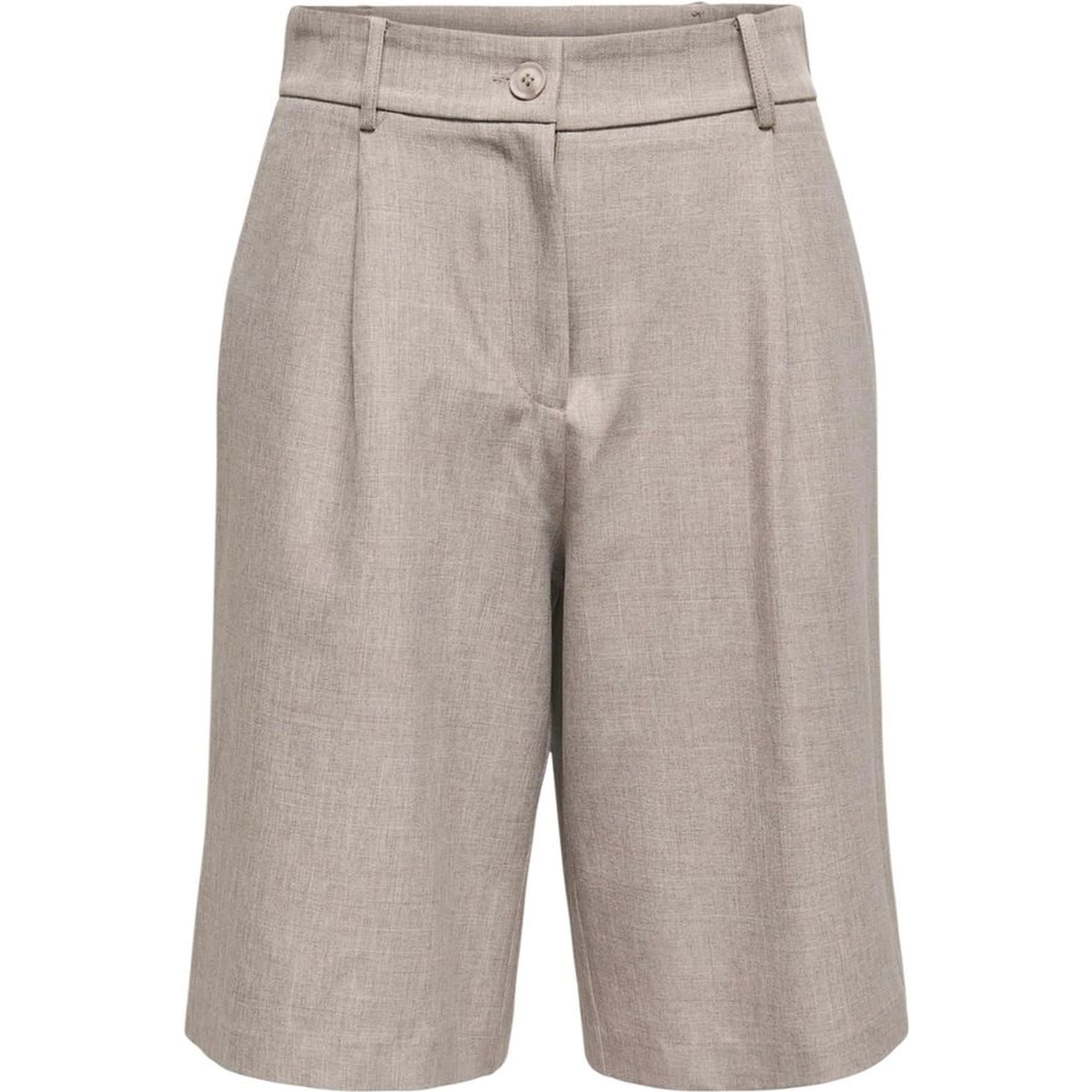 Gray Recycled Polyester Bermuda Shorts
