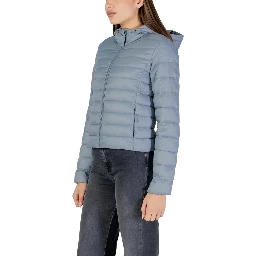 Blue Nylon Shell Jacket