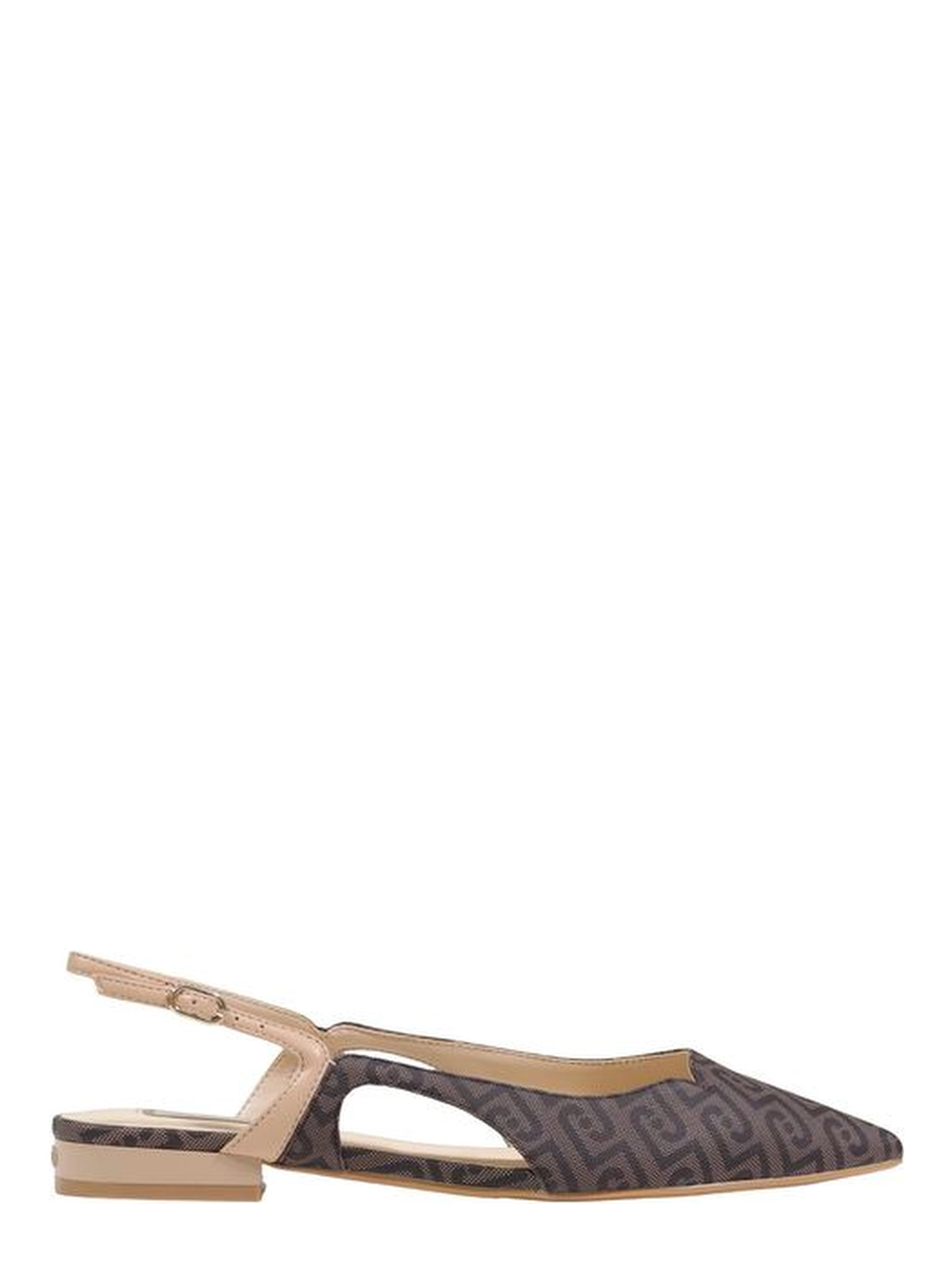 Brown Polyethylene Platform Pumps