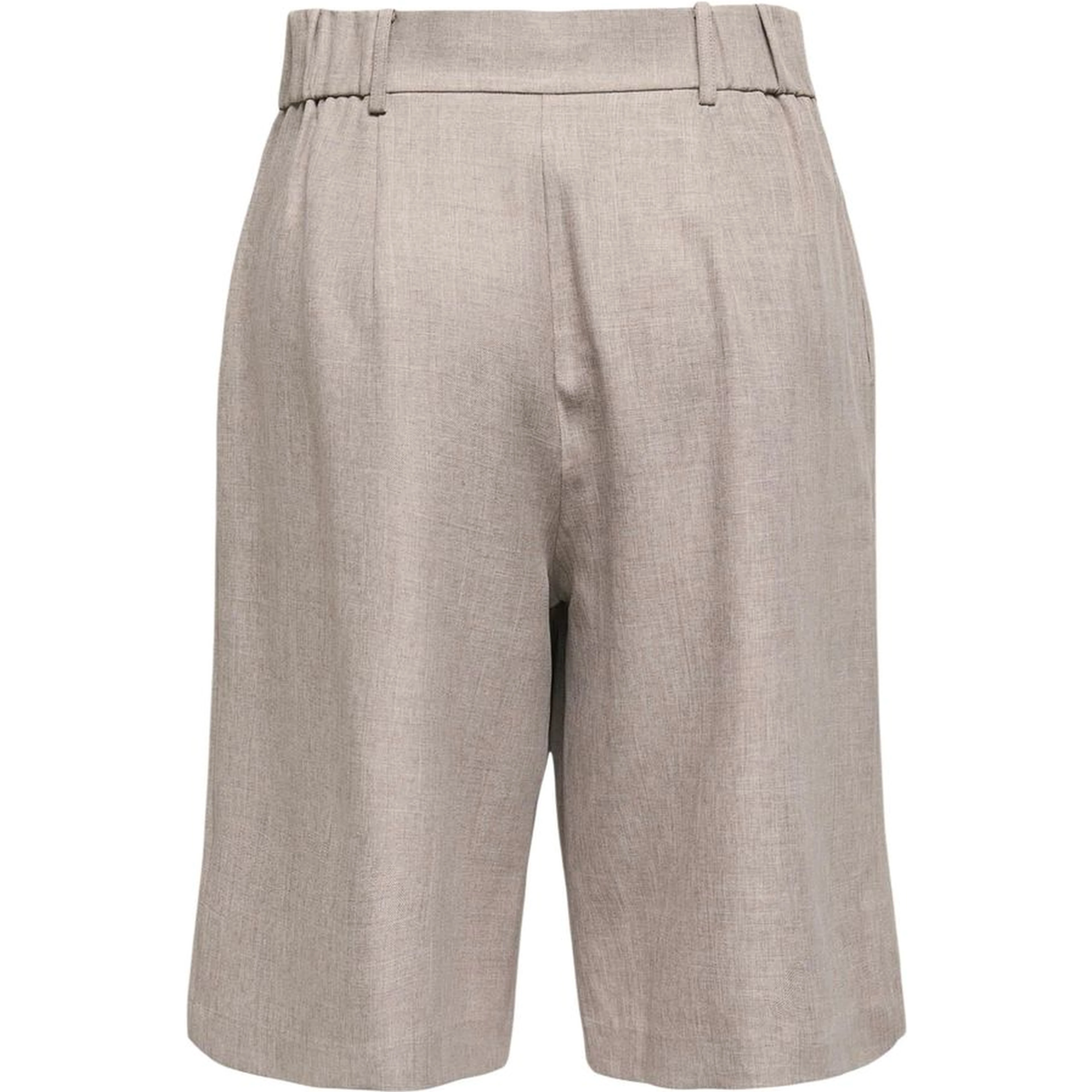 Gray Recycled Polyester Bermuda Shorts