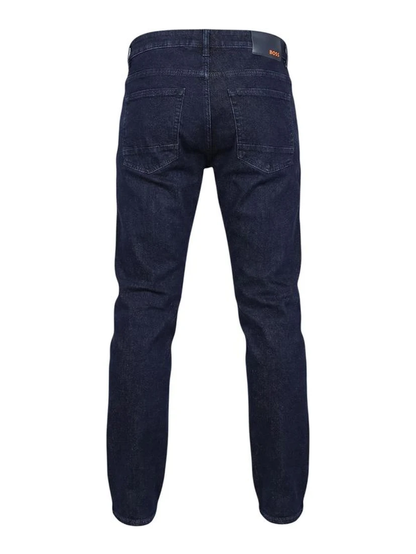 Blue Cotton Skinny Jeans