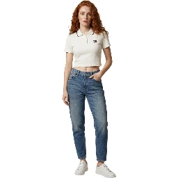 Blue Cotton Relaxed Fit Jeans