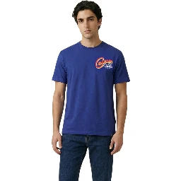 Blue Cotton T-Shirt
