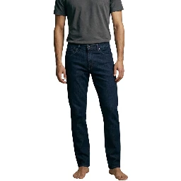 Blue Cotton Skinny Jeans