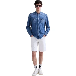 Blue Denim Shirt