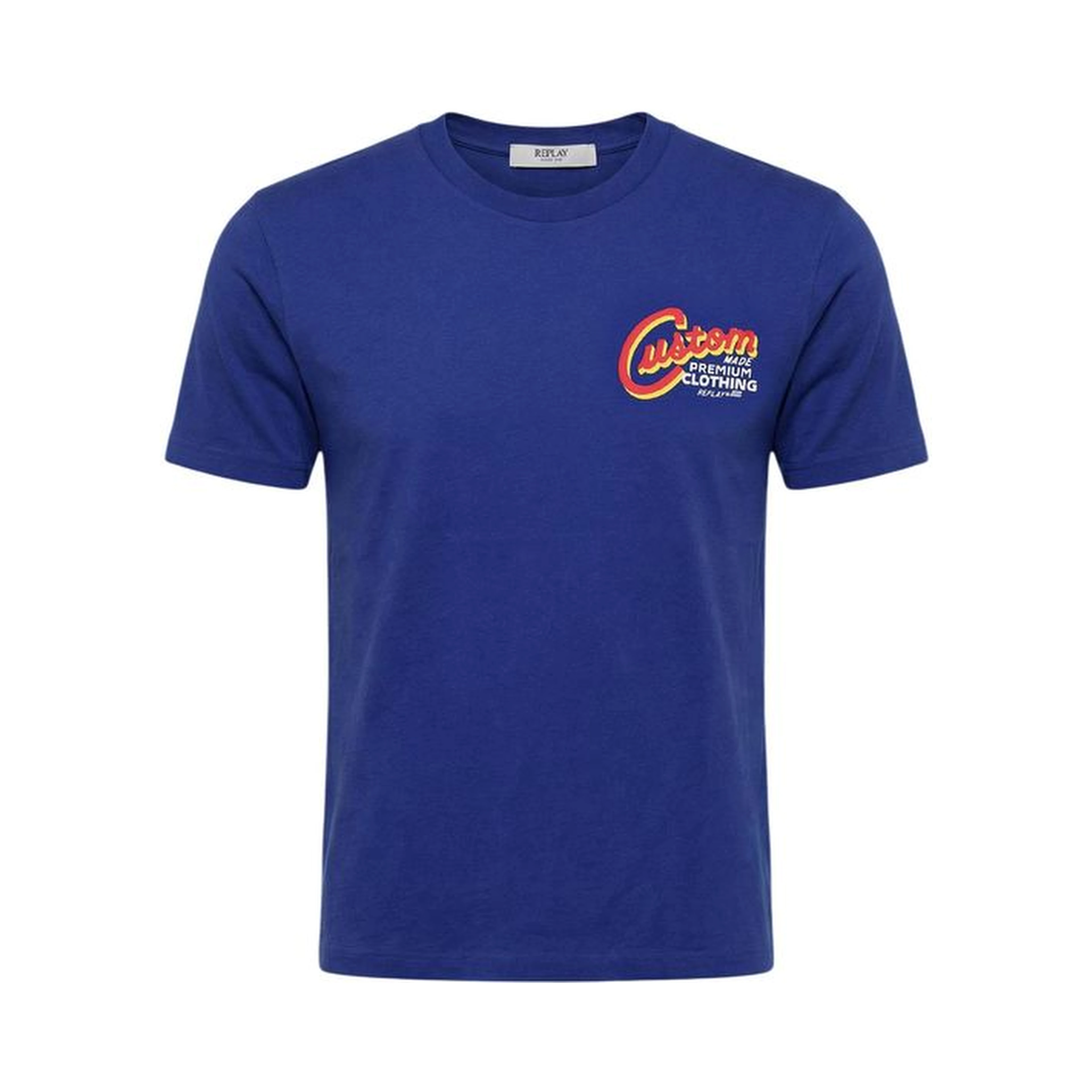 Blue Cotton T-Shirt
