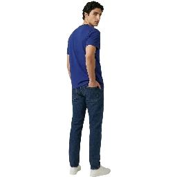 Blue Cotton T-Shirt