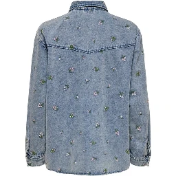 Light Blue Cotton Blouse