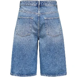 شورت برمودا قطني أزرق