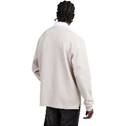 Gray Cotton Polo Shirt