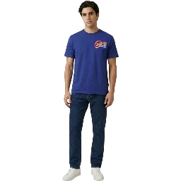 Blue Cotton T-Shirt