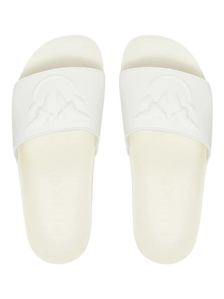 White Pvc Slippers