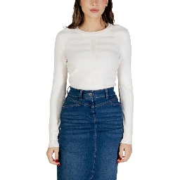 Beige Viscose Sweatshirt
